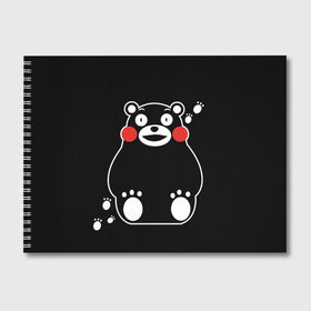 Альбом для рисования с принтом Kumamon в Белгороде, 100% бумага
 | матовая бумага, плотность 200 мг. | Тематика изображения на принте: fire | for | glory | hell | japan | kumamon | of course | ofc | satan | the | иероглифы | кумамон | медведь | огонь | пожар | сатана | япония