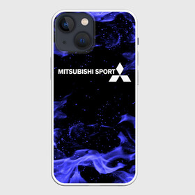 Чехол для iPhone 13 mini с принтом MITSUBISHI в Белгороде,  |  | mitsubishi | авто | автомобиль | лого | логотип | митсубиси | митсубиши | огонь | текстура