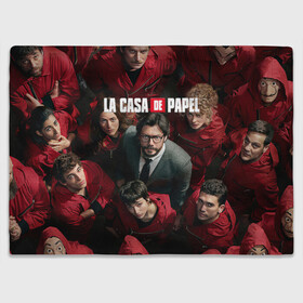 Плед 3D с принтом La Casa de Papel (Z) в Белгороде, 100% полиэстер | закругленные углы, все края обработаны. Ткань не мнется и не растягивается | la casa de papel | netflix | берлин | бумажный дом | лиссабон | профессор | сальва | токио