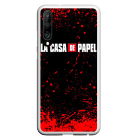 Чехол для Honor P30 с принтом La Casa de Papel (+спина) (Z) в Белгороде, Силикон | Область печати: задняя сторона чехла, без боковых панелей | Тематика изображения на принте: la casa de papel | netflix | берлин | бумажный дом | лиссабон | профессор | сальва | токио