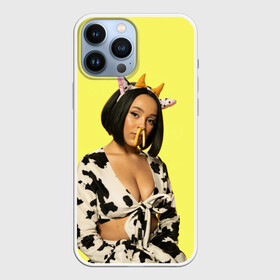 Чехол для iPhone 13 Pro Max с принтом DOJA CAT в Белгороде,  |  | amala | amalaratna zandile dlamini | doja cat | hot pink | mooo | music | pink | rap | say so | интернет | корова | мем | музыка | мууу | розовый | рэп