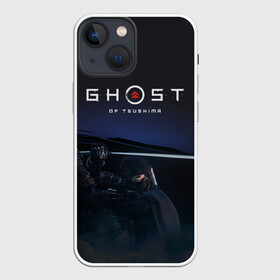 Чехол для iPhone 13 mini с принтом Ghost of Tsushima в Белгороде,  |  | ghost of tsushima | jin | tsushima | призрак цсусимы | призрак цусимы