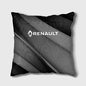 Подушка 3D с принтом RENAULT. в Белгороде, наволочка – 100% полиэстер, наполнитель – холлофайбер (легкий наполнитель, не вызывает аллергию). | состоит из подушки и наволочки. Наволочка на молнии, легко снимается для стирки | abstract | auto | brand | car | geometry | renault | sport | texture | абстракция | авто | автомобильные | бренд | геометрия | классика | машины | модные | ренаулт | спорт | стиль | текстура