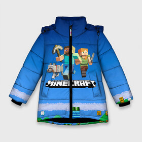 Зимняя куртка для девочек 3D с принтом Minecraft в Белгороде, ткань верха — 100% полиэстер; подклад — 100% полиэстер, утеплитель — 100% полиэстер. | длина ниже бедра, удлиненная спинка, воротник стойка и отстегивающийся капюшон. Есть боковые карманы с листочкой на кнопках, утяжки по низу изделия и внутренний карман на молнии. 

Предусмотрены светоотражающий принт на спинке, радужный светоотражающий элемент на пуллере молнии и на резинке для утяжки. | craft | game | mine | minecraft | minecraftmemories | pixel | tnt | twitter | блок | динамит | игра | красный блок | майнкрафт | маркус перссон | пиксель | ремесло | тротил | шахта