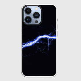 Чехол для iPhone 13 Pro с принтом СТИХИЯ в Белгороде,  |  | color | colour | electricity | glim | glow | light | lights | neon | power | shine | молния | напряжение | неоновый | разряд | стихия | ток | удар | электричество