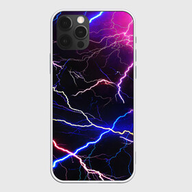 Чехол для iPhone 12 Pro Max с принтом НЕОНОВЫЕ МОЛНИИ в Белгороде, Силикон |  | color | colour | electricity | glim | glow | light | lights | neon | power | shine | молния | напряжение | неоновый | разряд | стихия | ток | удар | электричество