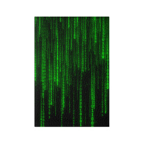 Обложка для паспорта матовая кожа с принтом Матрица код цифры программист в Белгороде, натуральная матовая кожа | размер 19,3 х 13,7 см; прозрачные пластиковые крепления | Тематика изображения на принте: бинарный код | веб | вирус | всемирная паутина | двоичный код | зеленый | интернет | информация | кибер | код | кодер | кодирование | матрица | наука | олдскул | по | программирование