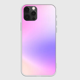 Чехол для iPhone 12 Pro с принтом светлый градиент розовый мода в Белгороде, силикон | область печати: задняя сторона чехла, без боковых панелей | без логотипов | градиент | желтый | краска | кремовый | легкий | мода | нежный | пастельный | переход | плавный | простой | розовый | светлый | сиреневый | тай дай | тайдай | фиолетовый