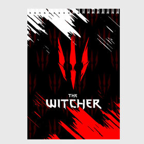 Скетчбук с принтом The Witcher в Белгороде, 100% бумага
 | 48 листов, плотность листов — 100 г/м2, плотность картонной обложки — 250 г/м2. Листы скреплены сверху удобной пружинной спиралью | netflix | the witcher | американский сериал | ве витчер | ведьмак | геральт | игра | кино | нетфликс | популярные иллюстрации | сериал | сериалы | фильмы | фэнтези