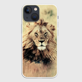 Чехол для iPhone 13 mini с принтом Lion King в Белгороде,  |  | animals | king | lion | африка | взгляд | голова | грива | дикие | животные | зверек | зверь | зодиак | клыки | король | кот | кошак | кошка | лапы | лев | лео | львенок | оскал | природа | саванна | симба | созвездие