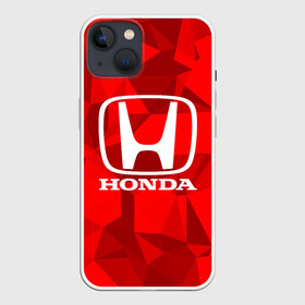 Чехол для iPhone 13 с принтом HONDA. в Белгороде,  |  | abstract | auto | brand | car | geometry | honda | sport | texture | абстракция | авто | автомобильные | бренд | геометрия | классика | машины | модные | спорт | стиль | текстура | хонда