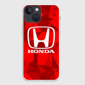 Чехол для iPhone 13 mini с принтом HONDA. в Белгороде,  |  | abstract | auto | brand | car | geometry | honda | sport | texture | абстракция | авто | автомобильные | бренд | геометрия | классика | машины | модные | спорт | стиль | текстура | хонда