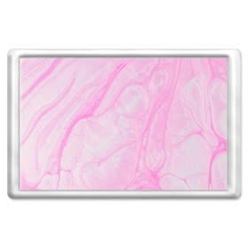 Магнит 45*70 с принтом розовые разводы краска зефир в Белгороде, Пластик | Размер: 78*52 мм; Размер печати: 70*45 | абстракция | зефир | краска. разводы | нежный | повседневный | простой | светлый