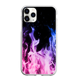 Чехол для iPhone 11 Pro Max матовый с принтом НЕОНОВЫЙ ОГОНЬ в Белгороде, Силикон |  | bright | fire | flame | heat | light | wildfire | искры | огненный | огонь | пламя | пожар