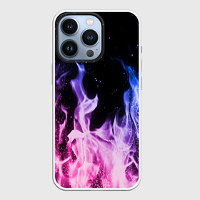 Чехол для iPhone 13 Pro с принтом НЕОНОВЫЙ ОГОНЬ в Белгороде,  |  | bright | fire | flame | heat | light | wildfire | искры | огненный | огонь | пламя | пожар