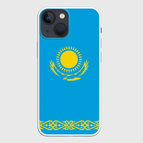 Чехол для iPhone 13 mini с принтом Казахстан в Белгороде,  |  | kazakhstan | казахстан