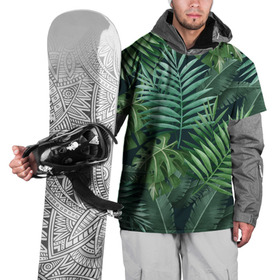 Накидка на куртку 3D с принтом Тропики в Белгороде, 100% полиэстер |  | Тематика изображения на принте: summer | банановая | банановые | джунгли | зелень | краски | летняя | лето | листики | листы | листья | надпись | настроение | отдых | отпуск | пальма | пальмовые | пальмы | папоротник | пляжная | позитив