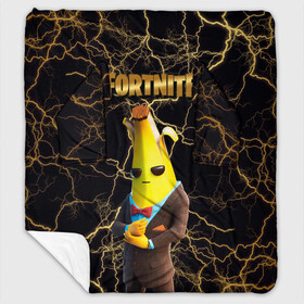 Плед с рукавами с принтом Peely Fortnite в Белгороде, 100% полиэстер | Закругленные углы, все края обработаны. Ткань не мнется и не растягивается. Размер 170*145 | banan | banana | banana peely | chapter 2 | fortnite | fortnite 2 | fortnitemare | peely | peely fortnite | банан | банан из фортнайт | лого фортнайт | пиили | пилли | фортнайт | фортнайт 2 | фортнайт вторая глава | фортнайт глава 2