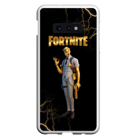 Чехол для Samsung S10E с принтом Gold Midas Fortnite 2 в Белгороде, Силикон | Область печати: задняя сторона чехла, без боковых панелей | chapter 2 | fortnite | fortnite 2 | gold midas | gold midas fortnite | gold midas fortnite 2 | midas | season 2 | золотой | золотой мидас | лого фортнайт | мидас | сезон 2 | фортнайт | фортнайт 2 | фортнайт вторая глава | фортнайт глава 2