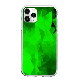 Чехол для iPhone 11 Pro Max матовый с принтом GREEN в Белгороде, Силикон |  | abstract | abstraction | color | fractal | geometry | paitnt | polygon | polygonal | psy | абстракция | геометрия | краски | неоновые | полигоны | психоделика | фрактал