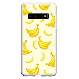 Чехол для Samsung Galaxy S10 с принтом Банана в Белгороде, Силикон | Область печати: задняя сторона чехла, без боковых панелей | pattern | textures | tnt | абстракция | бананабум | бананы | ветки | взрыв | геометрия | градиент | дождь | заливка | обезьяна | паттерны | пиксели | пикси | продукты | текстура | текстуры | тнт | фигуры | фон