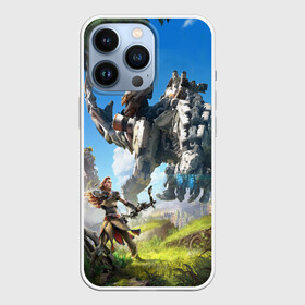 Чехол для iPhone 13 Pro с принтом HORIZON ZERO DAWN в Белгороде,  |  | aloy | antasy girl | art | artwork | digital art | fantasy | horizon | horizon: zero dawn | landscape | tallneck | warrior fantasy | weapon | zero dawn