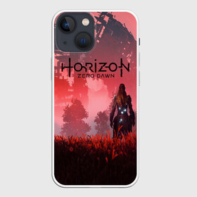 Чехол для iPhone 13 mini с принтом HORIZON ZERO DAWN в Белгороде,  |  | aloy | antasy girl | art | artwork | digital art | fantasy | horizon | horizon: zero dawn | landscape | tallneck | warrior fantasy | weapon | zero dawn