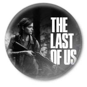 Значок с принтом THE LAST OF US 2 в Белгороде,  металл | круглая форма, металлическая застежка в виде булавки | cicadas | fireflies | naughty dog | the last of us | the last of us part 2 | tlou | tlou2 | джоэл | последние из нас | цикады | элли