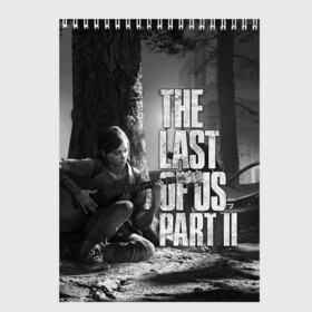 Скетчбук с принтом THE LAST OF US 2 в Белгороде, 100% бумага
 | 48 листов, плотность листов — 100 г/м2, плотность картонной обложки — 250 г/м2. Листы скреплены сверху удобной пружинной спиралью | cicadas | fireflies | naughty dog | the last of us | the last of us part 2 | tlou | tlou2 | джоэл | последние из нас | цикады | элли