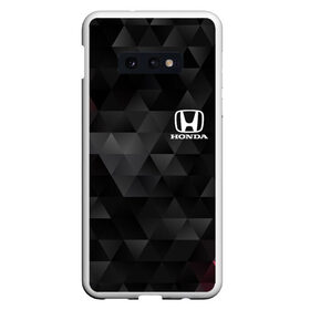 Чехол для Samsung S10E с принтом HONDA в Белгороде, Силикон | Область печати: задняя сторона чехла, без боковых панелей | honda | авто | автомобиль | логотип | марка | машина | надпись | текстура | хонда