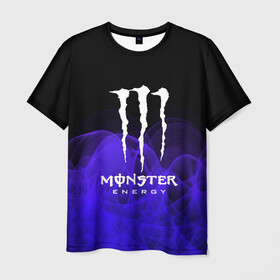 Мужская футболка 3D с принтом MONSTER ENERGY в Белгороде, 100% полиэфир | прямой крой, круглый вырез горловины, длина до линии бедер | adrenalin | energy monster | monster | monster energy | monstr | sport | адреналин | монстер | монстр | напиток | спорт | энергетик