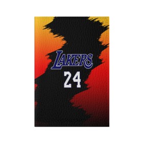 Обложка для паспорта матовая кожа с принтом Los Angeles Lakers / Kobe Brya в Белгороде, натуральная матовая кожа | размер 19,3 х 13,7 см; прозрачные пластиковые крепления | 24 | kobe | kobe bean bryant | lakers | los angeles | американский баскетболист | баскетбол | баскетболист | коби | коби бин брайант | лейкерс | лос анджелес | нью йорк