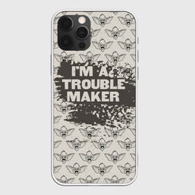 Чехол для iPhone 12 Pro Max с принтом Im a trouble maker в Белгороде, Силикон |  | gizmo | gremlins | mogwai | vdzajul | гизмо | гремлины | магвай