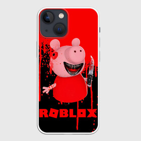 Чехол для iPhone 13 mini с принтом Roblox piggy Свинка Пигги. в Белгороде,  |  | game | gamer | logo | minecraft | piggi | roblox | simulator | игра | конструктор | лого | пигги | свинья | симулятор | строительство | фигура