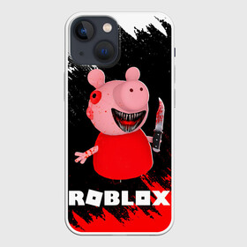 Чехол для iPhone 13 mini с принтом Roblox piggy Свинка Пигги. в Белгороде,  |  | game | gamer | logo | minecraft | piggi | roblox | simulator | игра | конструктор | лого | пигги | свинья | симулятор | строительство | фигура