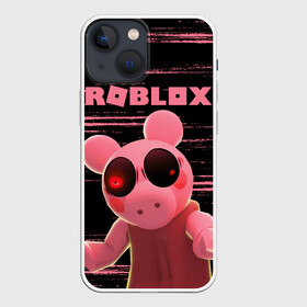 Чехол для iPhone 13 mini с принтом Roblox piggy Свинка Пигги. в Белгороде,  |  | game | gamer | logo | minecraft | piggi | roblox | simulator | игра | конструктор | лого | пигги | свинья | симулятор | строительство | фигура