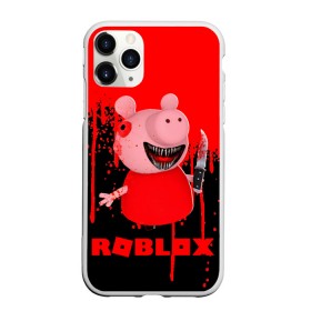 Чехол для iPhone 11 Pro матовый с принтом Roblox piggy/Свинка Пигги. в Белгороде, Силикон |  | Тематика изображения на принте: 