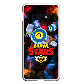 Чехол для Samsung S10E с принтом BRAWL STARS NANI SPACE в Белгороде, Силикон | Область печати: задняя сторона чехла, без боковых панелей | Тематика изображения на принте: bibi | brawl stars | coach mike | crow | gale | leon | leon shark | max | mecha crow | mortis | mr.p | nani | phoenix | sally leon | sandy | spike | sprout | tara | virus 8 bit | werewolf | ворон | оборотень