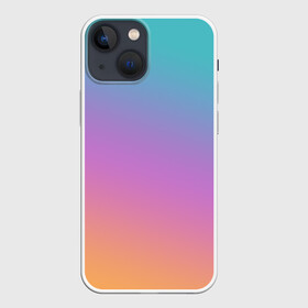 Чехол для iPhone 13 mini с принтом градиент в Белгороде,  |  | gradient | summer | textures | tie dye | абстракт | градиент | лето | переход | радуга | тай дай | текстура | текстуры | хиппи | цвета