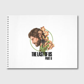 Альбом для рисования с принтом The Last of Us Part II Joel в Белгороде, 100% бумага
 | матовая бумага, плотность 200 мг. | joel | joel miller | post apocalypse | the last of us 2 | the last of us part ii | tlou | tlou2 | джоэл | джоэл миллер | одни из нас | одни из нас 2 | одни из нас часть ii | постапокалипсис
