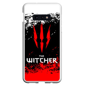 Чехол для Samsung S10E с принтом The Witcher в Белгороде, Силикон | Область печати: задняя сторона чехла, без боковых панелей | Тематика изображения на принте: esport | game | netflix | the witcher | американский сериал | ве витчер | ведьмак | геральт | игра | игры | киберспорт | кино | нетфликс | популярные иллюстрации | сериал | сериалы | фильмы | фэнтези