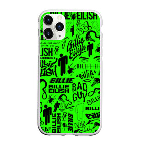 Чехол для iPhone 11 Pro Max матовый с принтом BILLIE EILISH БИЛЛИ АЙЛИШ LOGOBOMBING в Белгороде, Силикон |  | be | billie | billie eilish | blohsh | ghoul | logobombing | билли | билли айлиш | биляш | логобомбинг