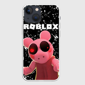 Чехол для iPhone 13 mini с принтом Roblox piggy Свинка Пигги. в Белгороде,  |  | game | gamer | logo | minecraft | piggi | roblox | simulator | игра | конструктор | лого | пигги | свинья | симулятор | строительство | фигура