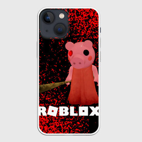 Чехол для iPhone 13 mini с принтом Roblox piggy Свинка Пигги. в Белгороде,  |  | game | gamer | logo | minecraft | piggi | roblox | simulator | игра | конструктор | лого | пигги | свинья | симулятор | строительство | фигура