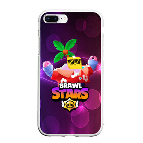 Чехол для iPhone 7Plus/8 Plus матовый с принтом BRAWL STARS SPROUT СПРАУТ в Белгороде, Силикон | Область печати: задняя сторона чехла, без боковых панелей | bibi | brawl stars | coach mike | crow | gale | leon | leon shark | max | mecha crow | mortis | mr.p | nani | phoenix | sally leon | sandy | spike | sprout | tara | virus 8 bit | werewolf | ворон | оборотень