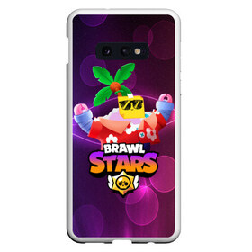 Чехол для Samsung S10E с принтом BRAWL STARS SPROUT СПРАУТ в Белгороде, Силикон | Область печати: задняя сторона чехла, без боковых панелей | bibi | brawl stars | coach mike | crow | gale | leon | leon shark | max | mecha crow | mortis | mr.p | nani | phoenix | sally leon | sandy | spike | sprout | tara | virus 8 bit | werewolf | ворон | оборотень