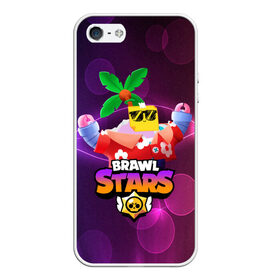 Чехол для iPhone 5/5S матовый с принтом BRAWL STARS SPROUT СПРАУТ в Белгороде, Силикон | Область печати: задняя сторона чехла, без боковых панелей | bibi | brawl stars | coach mike | crow | gale | leon | leon shark | max | mecha crow | mortis | mr.p | nani | phoenix | sally leon | sandy | spike | sprout | tara | virus 8 bit | werewolf | ворон | оборотень