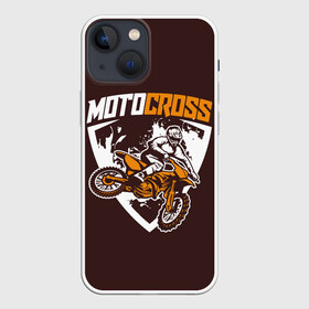 Чехол для iPhone 13 mini с принтом MOTOCROSS | МОТОКРОСС (Z) в Белгороде,  |  | 2020 | auto | bike | moto | motorcycle | sport | авто | автомобиль | автомобильные | байк | бренд | марка | машины | мото | мотоциклы | спорт