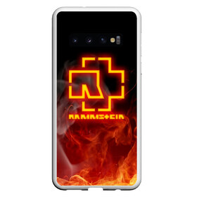 Чехол для Samsung Galaxy S10 с принтом RAMMSTEIN РАМШТАЙН в Белгороде, Силикон | Область печати: задняя сторона чехла, без боковых панелей | Тематика изображения на принте: lindemann | lm | rammstein | rock | кристиан лоренц | линдеманн | лм | музыка | рамштайн | рок | тилль линдеманн