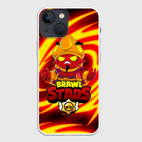 Чехол для iPhone 13 mini с принтом BRAWL STARS EVIL GENE | ДЖИН в Белгороде,  |  | bibi | brawl stars | coach mike | crow | evil gene | gale | gene | leon | leon shark | max | mecha crow | mortis | mr.p | nani | phoenix | sally leon | sandy | spike | sprout | tara | virus 8 bit | werewolf | ворон | джин | оборотень